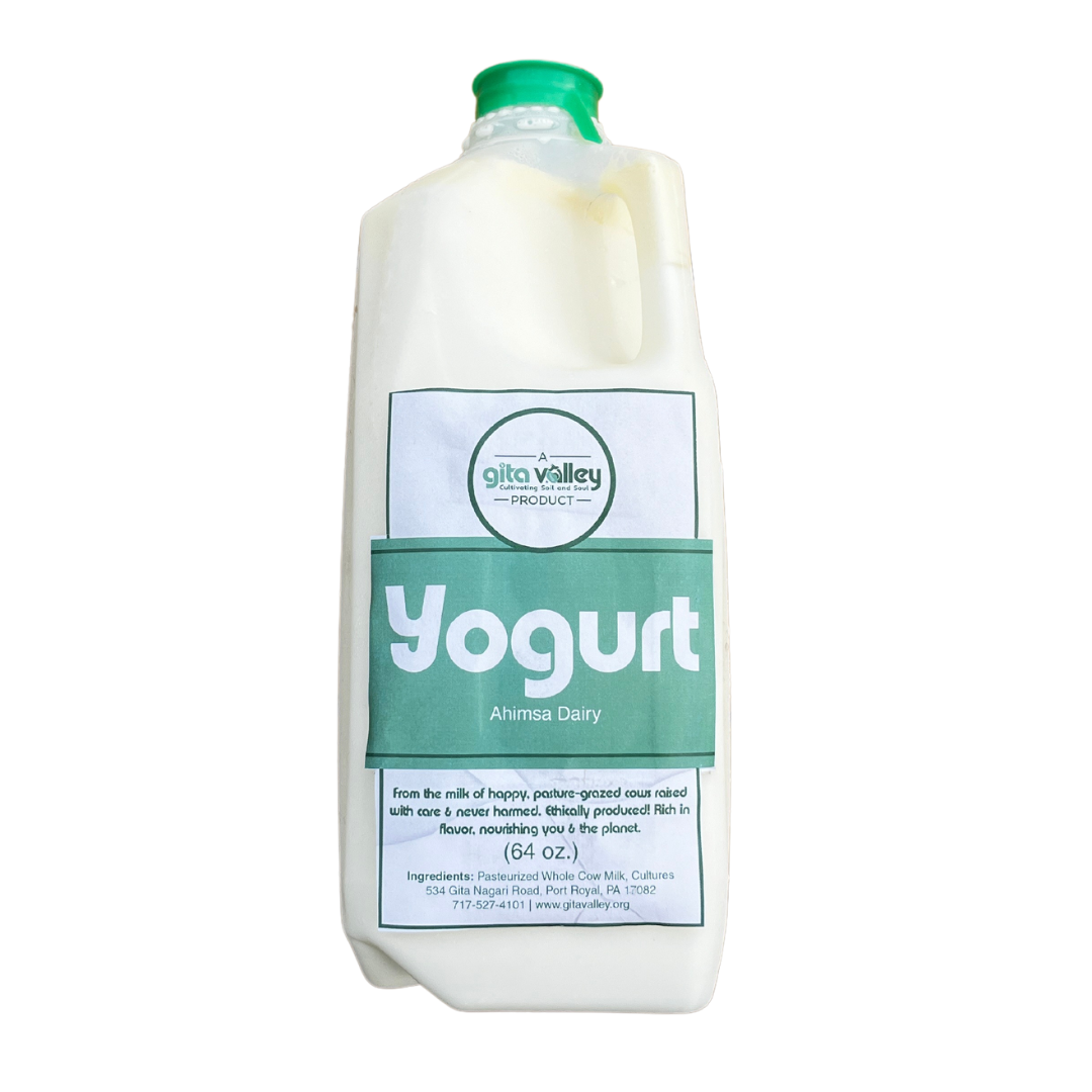 Ahimsa Yogurt — 1/2 gallon