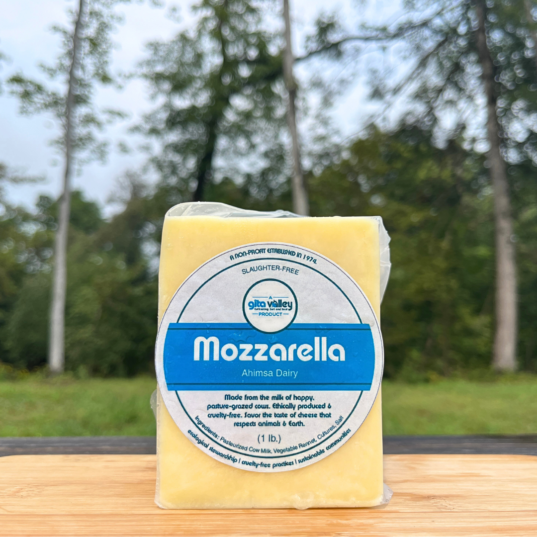 Ahimsa Mozzarella Cheese— 1 lb